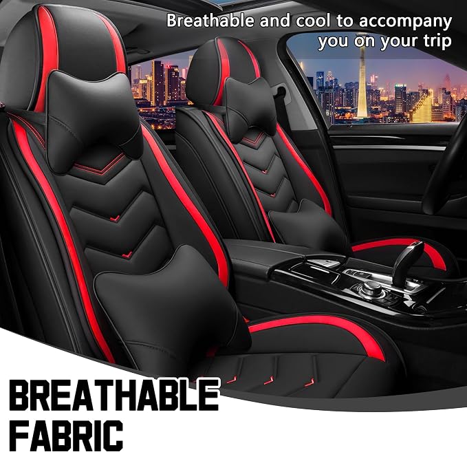 Car Seat Covers for Chrysler Pacifica 2004-2025, Stylish Sport Seat Cover - Image 6