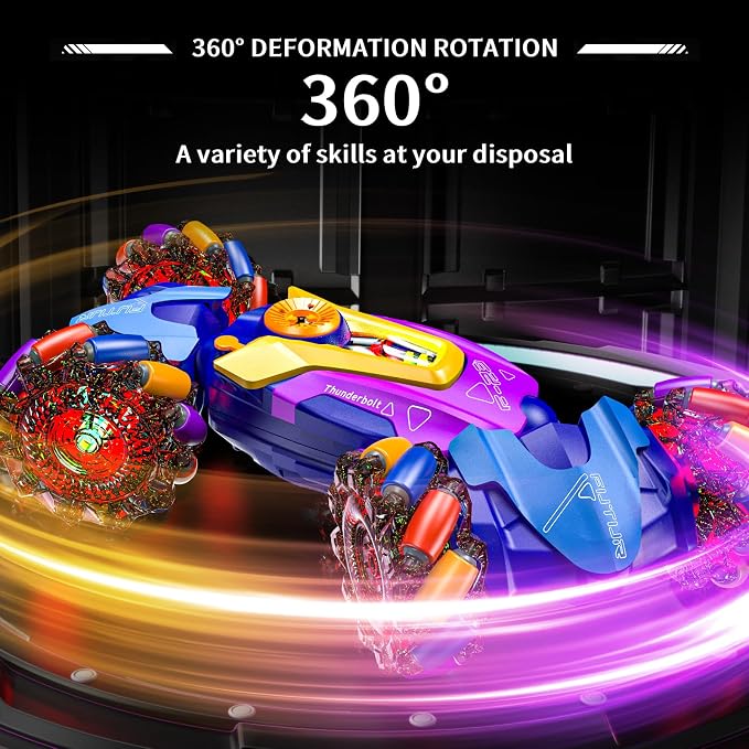 Gesture Sensing RC Stunt Car, Remote Control Car Toys - Image 5