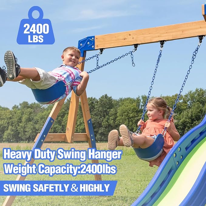 Heavy Duty Swing Hangers with Bearing, Porch Swing Hanging Kit - Image 4
