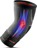 APOYO Elbow Brace for Tendonitis and Tennis Elbow, Compression Sleeve for by APOYO