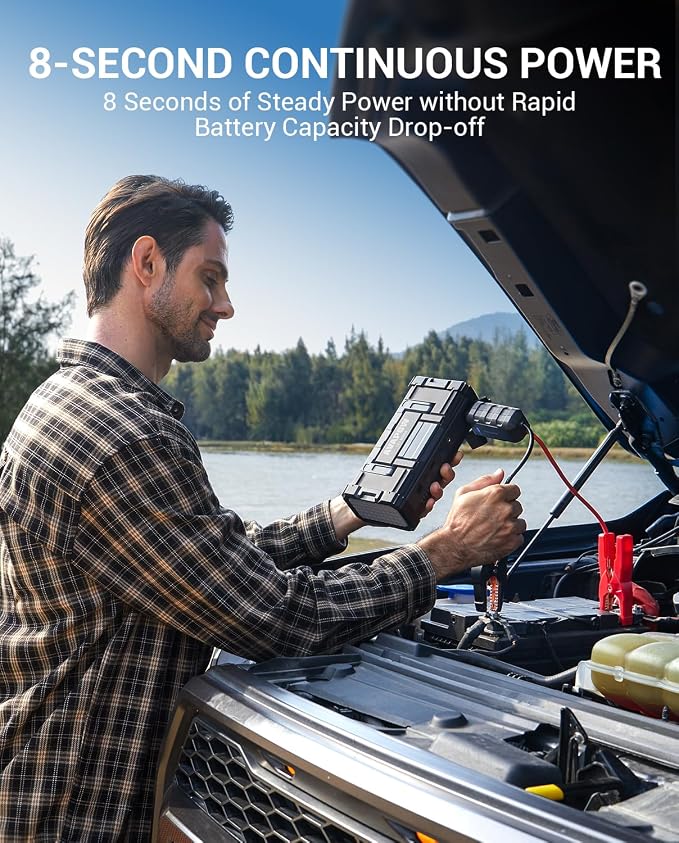 AVAPOW 6000A Car Battery Jump Starter Powerful Car Jump Starter - Image 6