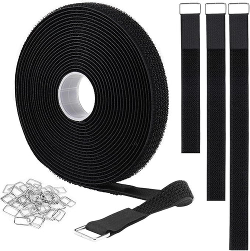 1"x16ft Hook and Loop Straps by YMCRLUX