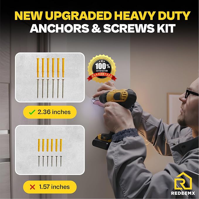 2 Pack Heavy Duty Chainsaw Wall Mount Holder – Chainsaw Hanger Rack - Image 2