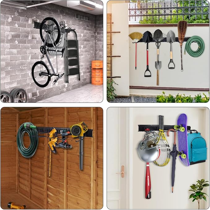 Garage Organization, 48 Inch Garden Tool Organizer Max Load 525 lb, Garage Tool - Image 7