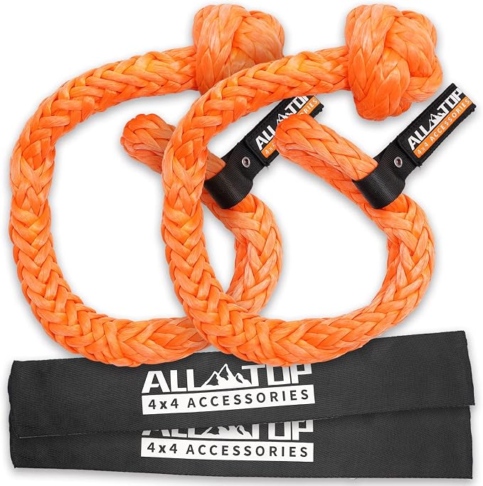 ALL-TOP Kinetic Recovery Rope Kit w/ 2 Soft Shackles, 1in x 20ft, Heavy Duty - Image 6