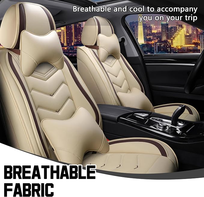 Car Seat Covers for Chrysler Pacifica 2004-2025, Stylish Sport Seat Cover - Image 6
