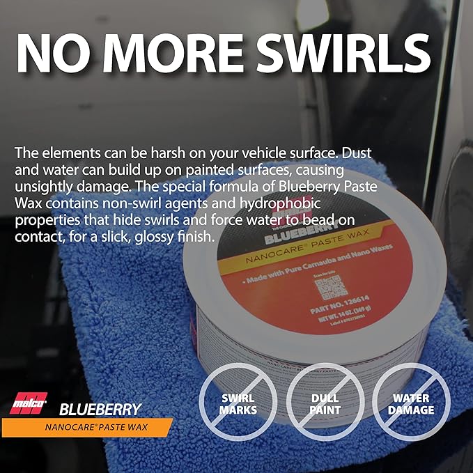 Malco Nano Care Blueberry Paste Wax - Image 7