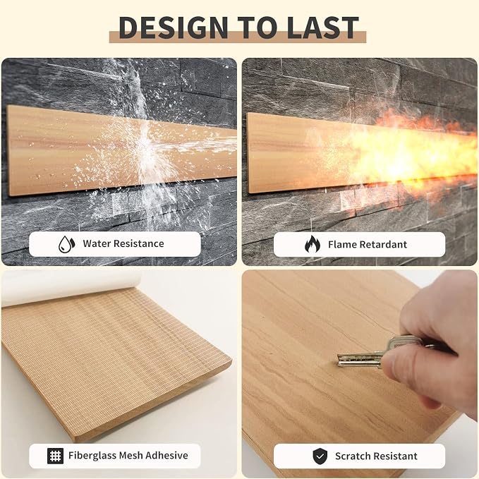 GWP01 Wood Grain Garage Wall Protector Car Door Protectors, Garage Accessories - Image 6