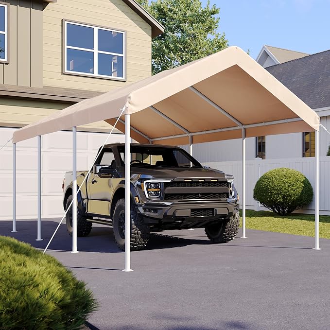 Aoxun 10x20 ft Heavy Duty Carport - Image 2