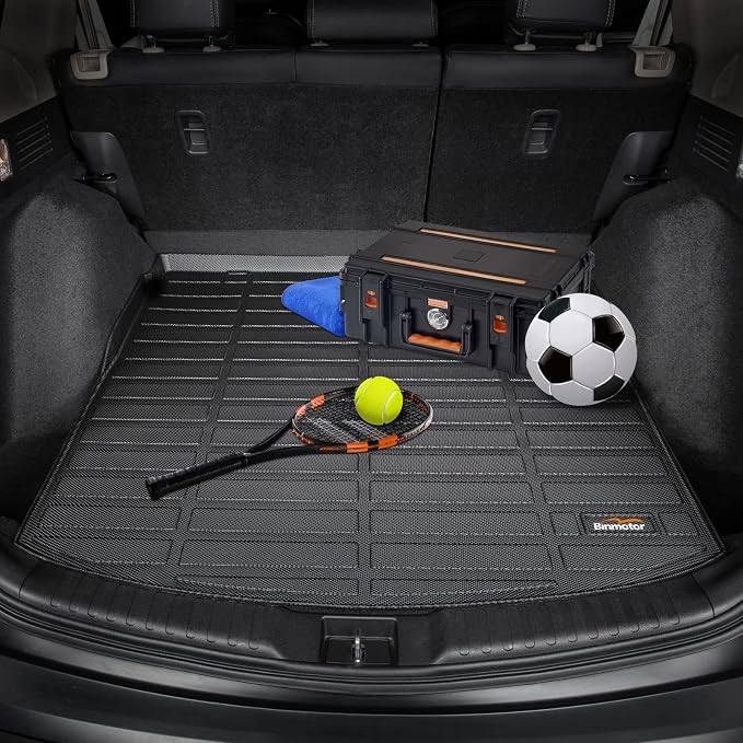 Binmotor-All Weather Floor Mats Cargo Liner Set - Image 9