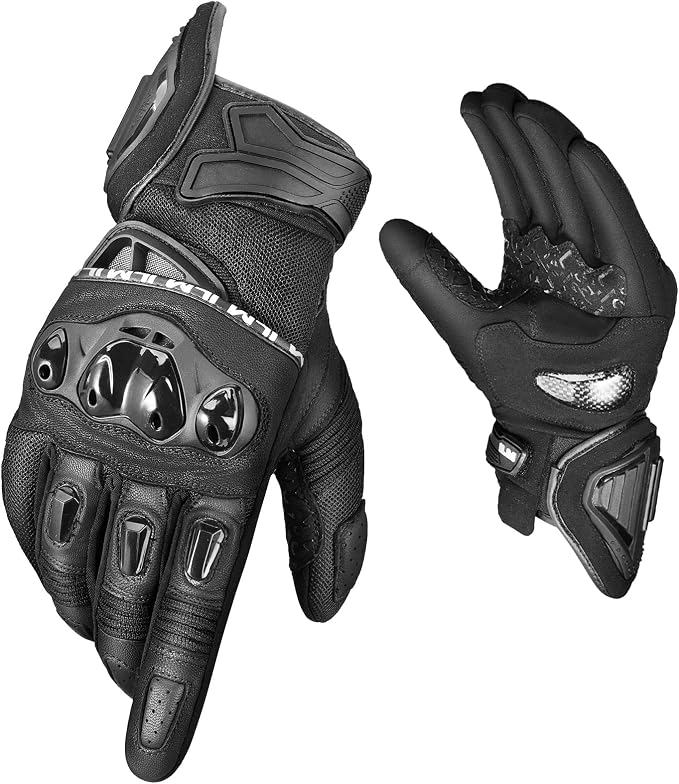 ILM Motorcycle Gloves for Men and Women Touchscreen Riding Gloves Motorbike by ILM