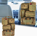Universal Tactical Seat ​Back Organizer Vehicle Molle Panel Organizer Storage by Jimikay