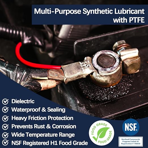 Dielectric Grease for Electrical Connectors Automotive Spark Plug Boot Battery - Image 2