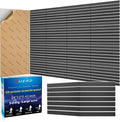 8 Pack 2-Layer Fold Soundproof Wall Panels, 0.9lb/ft³ High Density, 3D Acoustic by Staytunedforournewproduct