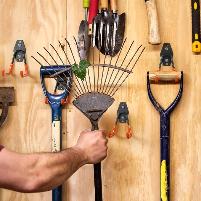 LANDNEOO Garage Hooks, Heavy Wall Mount Duty Hooks - Image 6
