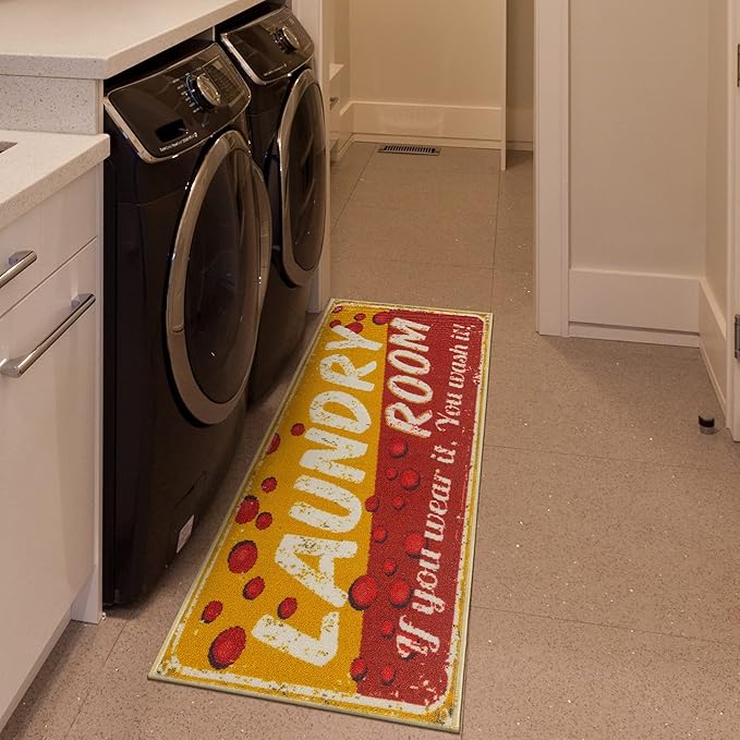 Ottomanson 20" x 59" Laundry Room Rug by Ottomanson