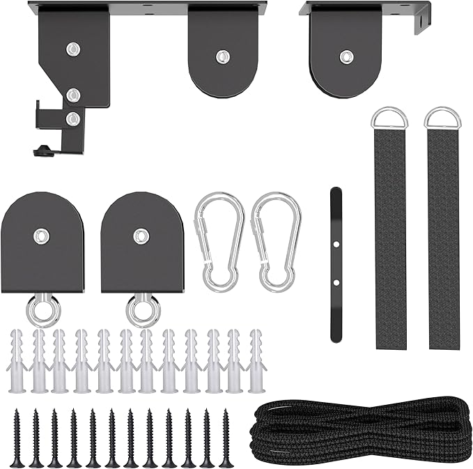 2 Pack Bike Hoist, Heavy Duty Bike Pulley System - Image 8