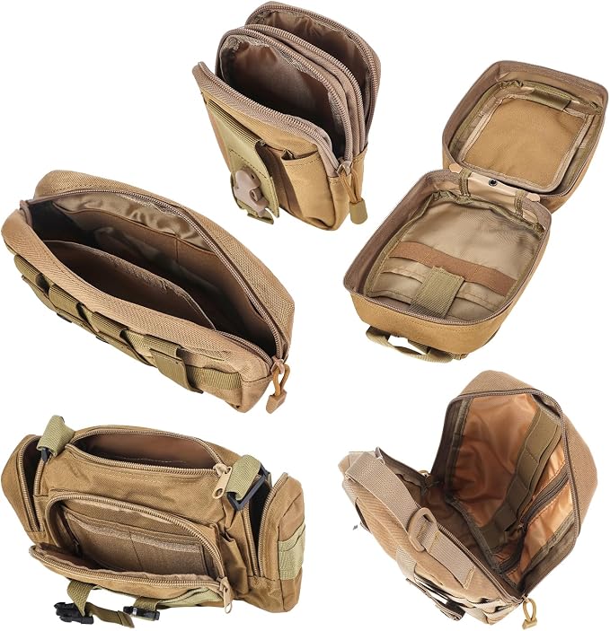 Universal Tactical Seat ​Back Organizer Vehicle Molle Panel Organizer Storage - Image 7