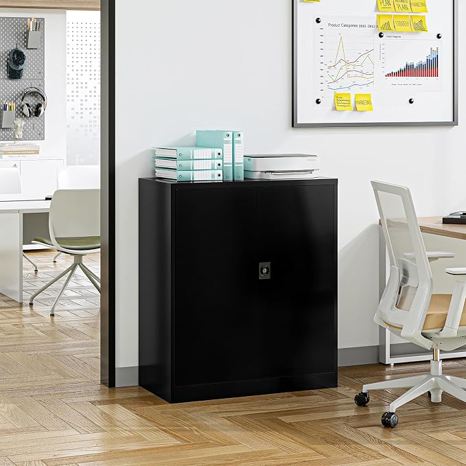 Metal Storage Cabinet, Lockable Storage Cabinet - Image 2