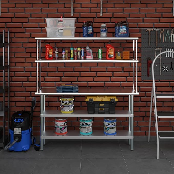 Amgood Stainless Steel Work Table - Image 7