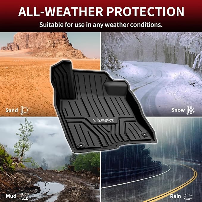 LASFIT Floor Mats for Honda Civic 2022-2025 2026 | for Acura Integra 2023-2025 - Image 6