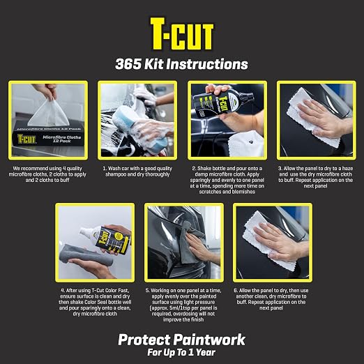 T-Cut Paintwork Perfection Kit - Image 8