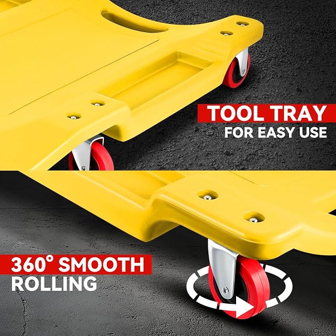 Auto Dynasty 36 Inches Mechanic Creeper, Automotive Garage Repair Low Profile - Image 5
