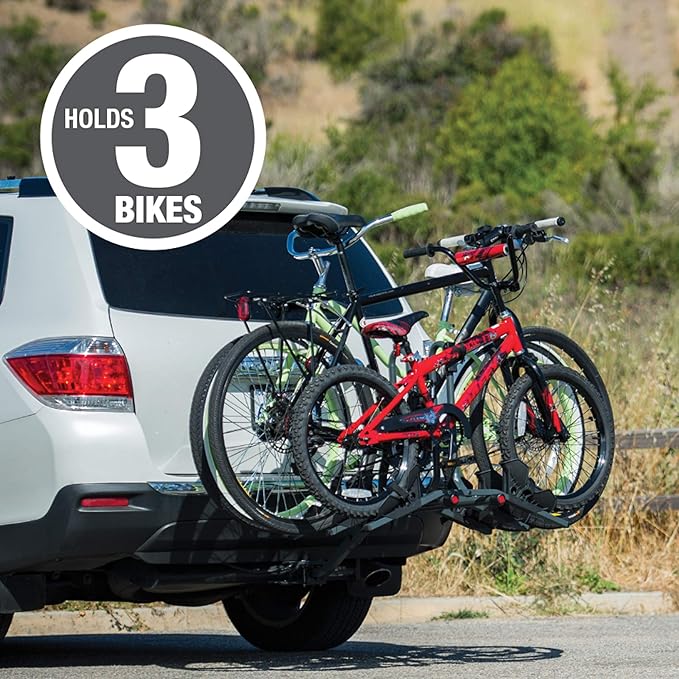 BELL Right Up 350 3-Bicycle Platform Hitch Rack - Image 4