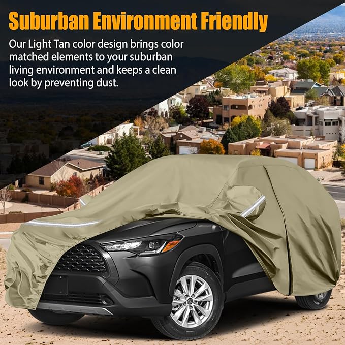 Waterproof Car Covers Replace for 2019-2025 Toyota Corolla Cross, Windproof - Image 6
