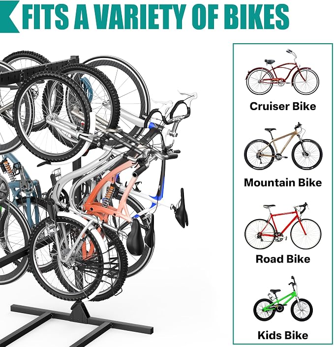 EVERHANGER Freestanding Bike Stand Rack - Image 5