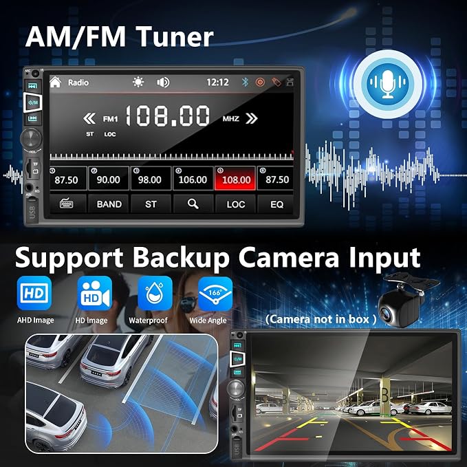 Double Din Car Stereo Compatible - Image 6