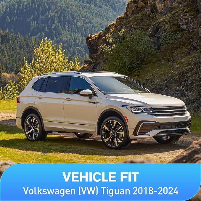 Nilight Vent Window Visors for Volkswagen Tiguan 2018 2019 2020 2021 2022 2023 - Image 5