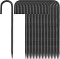 16 Inches 24-Pack J Hook Rebar Stakes Heavy Duty Tent Stakes by Besitu