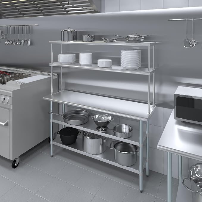 Amgood Stainless Steel Work Table - Image 5