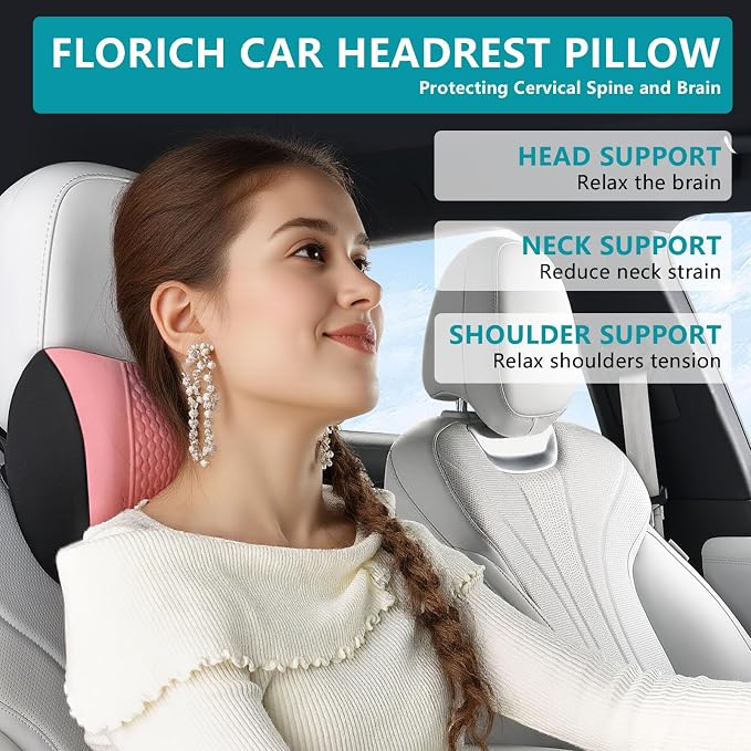 FLORICH Lumbar Support with Car headrest Back Pillow - Image 7