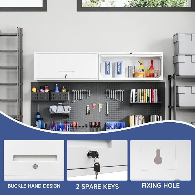 Metal Wall Storage Cabinet - Image 5
