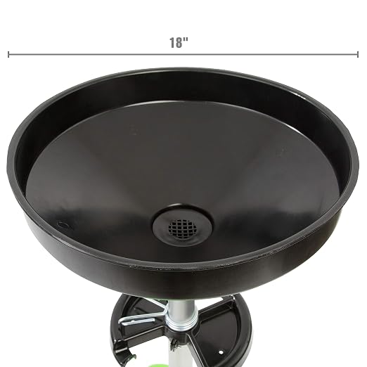 OEMTOOLS 87031 18 Gallon Oil Drain Container, Upright Adjustable Oil Drain Tank - Image 5