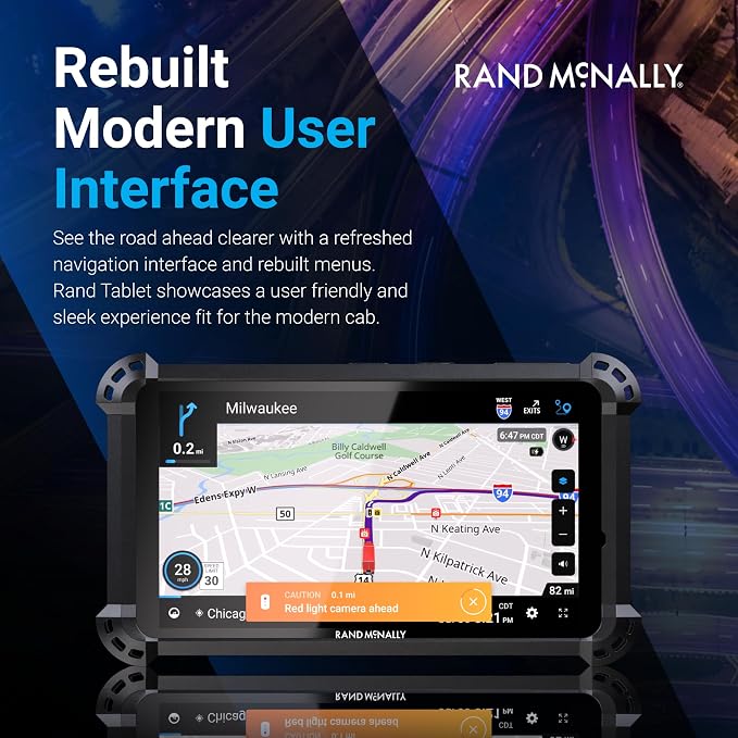 Rand McNally RANDTAB6 6-inch GPS Truck Navigator - Image 6