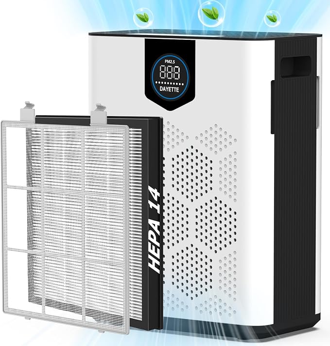 Air Purifiers for Home Large Room Up to 3000 Ft² by Dayette
