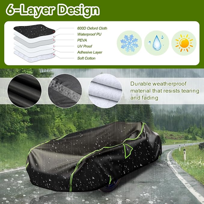 Full Cover for Polaris Slingshot Heavy Duty Premium Oxford Cover Windshield - Image 2