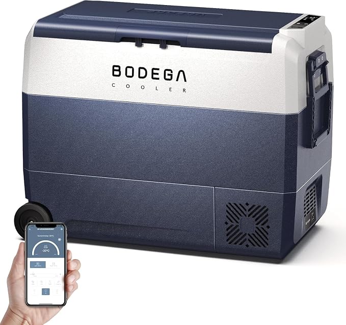 BODEGACOOLER 12 Volt Car Refrigerator, 64Quart Car Fridge Single Zone, 12V by BODEGA