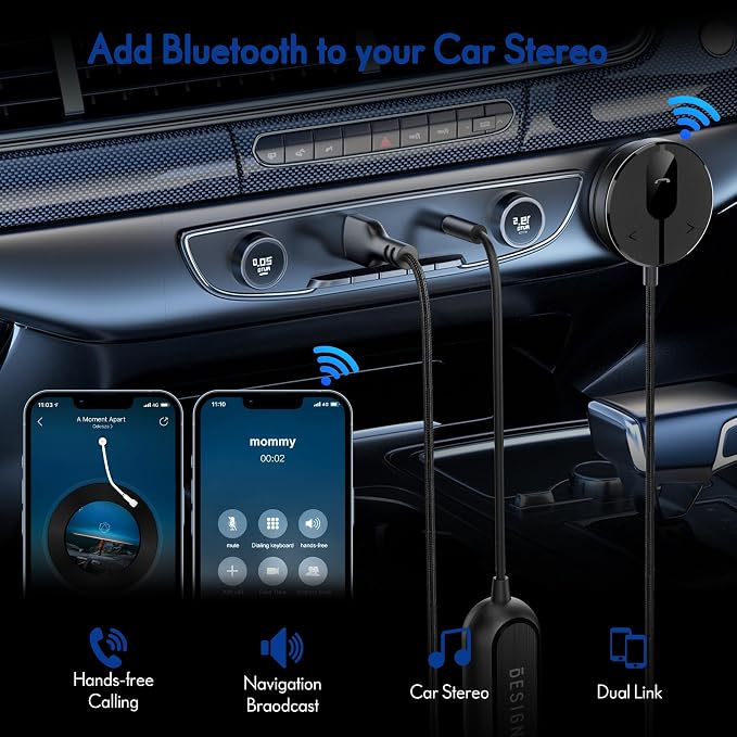 BESIGN BK01 Bluetooth Car Reciever - Image 3
