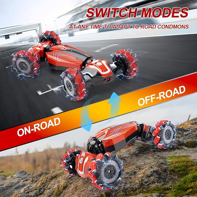 Gesture Sensing RC Stunt car, 4WD Drive Watch Remote-Controlled Vehicle - Image 3