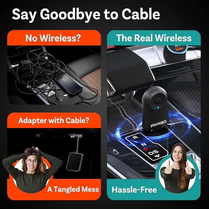 OTTOCAST Mini Wireless Carplay Adapter 2025 - Image 4