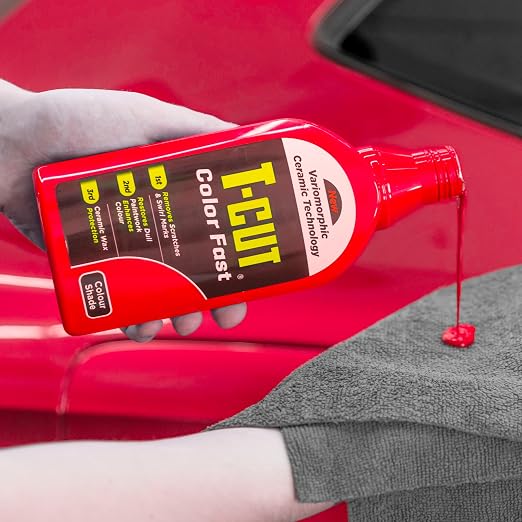 T-Cut Light Red Scratch Remover Color Fast Paintwork Restorer Car Polish - Image 3