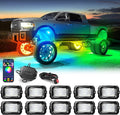 MICTUNING C2 MAX RGB+IC Chasing Color Rock Lights by MICTUNINGINC