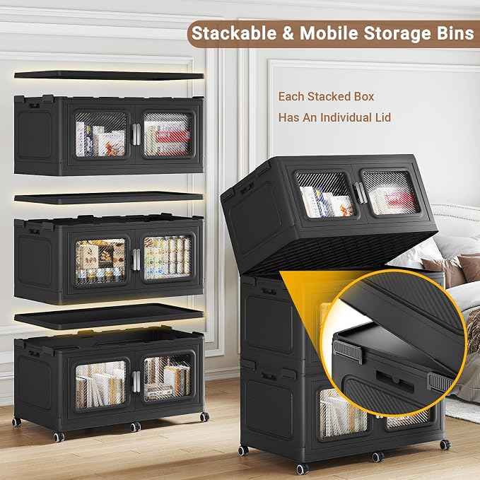 220 Qt Stackable Storage Bin - Image 3