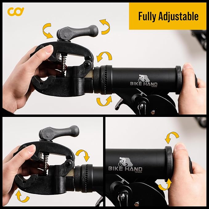 BikeHand Bike Repair Stand | Lightweight & 360 Adjustable Home Bicycle - Image 3