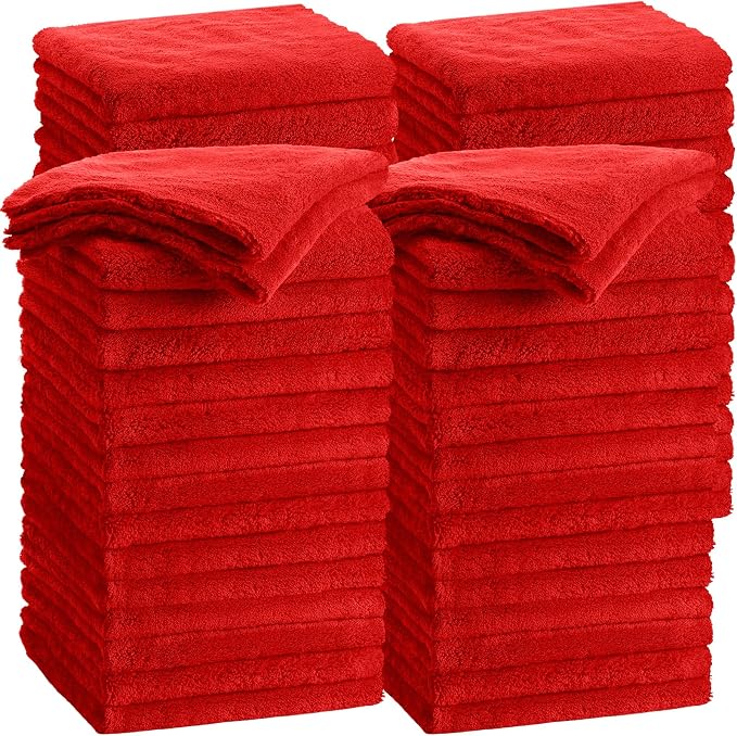 Shimeyao 30 Pcs Edgeless Microfiber Plush Towels by Shimeyao