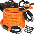 MAIKEHIGH 1-1/8" x 30ft Kinetic Tow Rope, Heavy Duty Recovery Rope by MAIKEHIGH